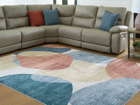 Chanleigh Multi Washable Large Rug from Ashley - Luna Furniture
