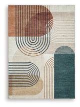 Farrendale Multi Washable Medium Rug from Ashley Furniture - Luna Furniture