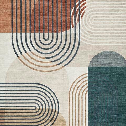 Farrendale Multi Washable Medium Rug from Ashley Furniture - Luna Furniture