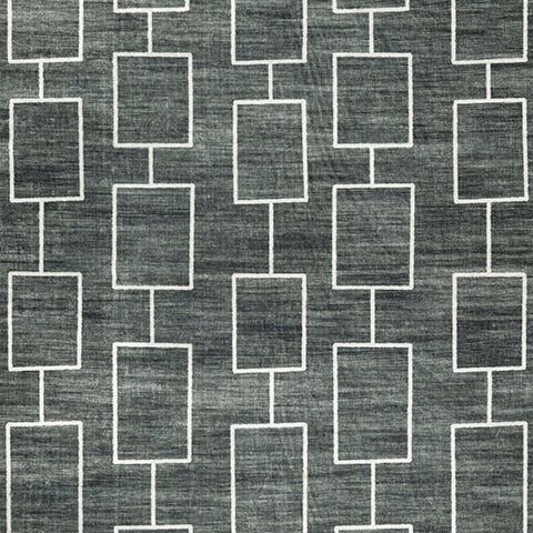 Elderland Black/Gray Washable Medium Rug from Ashley Furniture - Luna Furniture