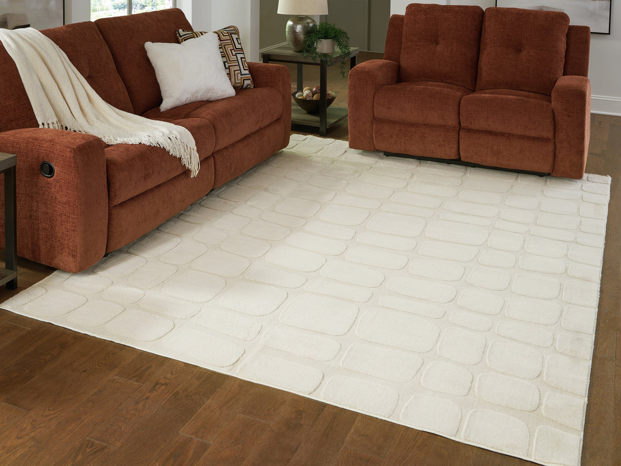 Malvinsboro Sandstone Washable Large Rug from Ashley Furniture - Luna Furniture