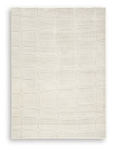 Malvinsboro Sandstone Washable Medium Rug from Ashley Furniture - Luna Furniture