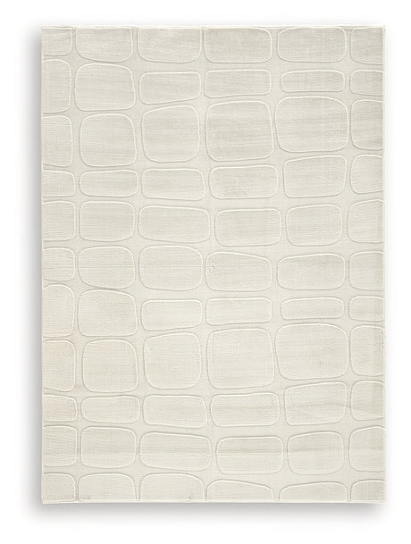 Malvinsboro Sandstone Washable Medium Rug from Ashley Furniture - Luna Furniture