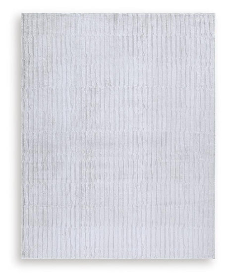 Worthley Gray Washable Large Rug from Ashley - Luna Furniture