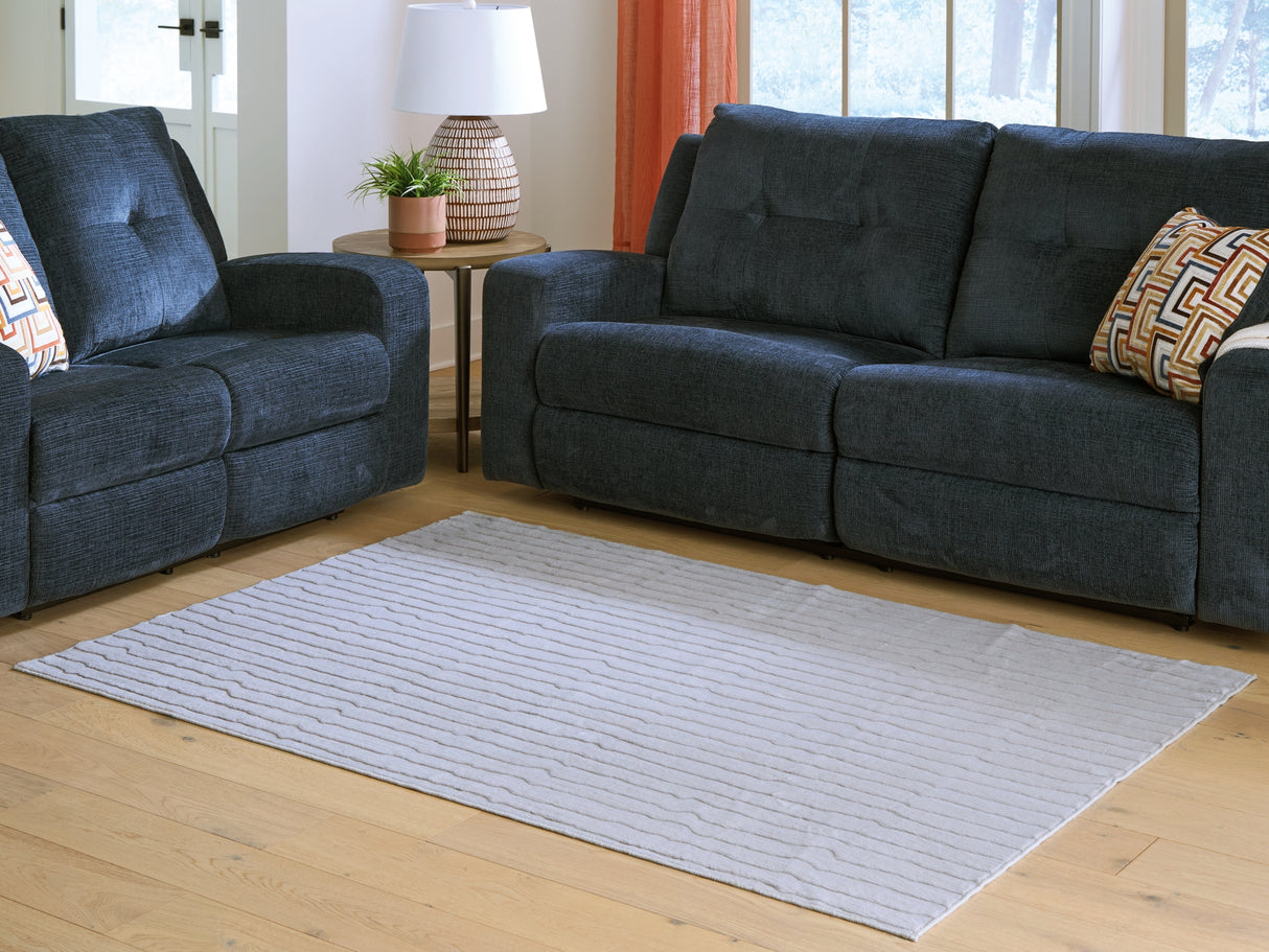 Worthley Gray Washable Medium Rug from Ashley Furniture - Luna Furniture