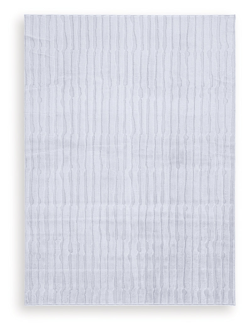 Worthley Gray Washable Medium Rug from Ashley Furniture - Luna Furniture