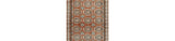 Qaabiz Sienna/Ivory/Black Large Rug from Ashley Furniture - Luna Furniture