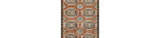 Qaabiz Sienna/Ivory/Black Medium Rug from Ashley Furniture - Luna Furniture