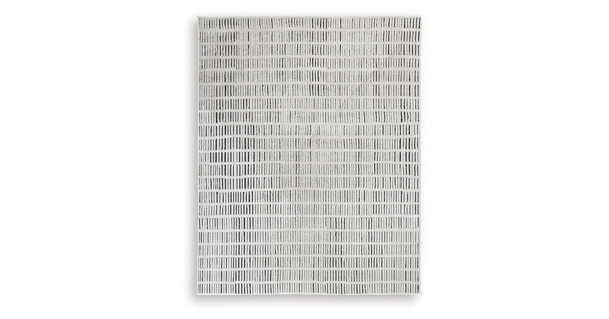 Turinwith Ivory/Black Large Rug from Ashley - Luna Furniture