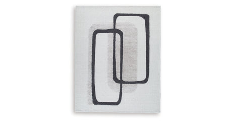 Davismour Ivory/Taupe/Charcoal Large Rug from Ashley - Luna Furniture