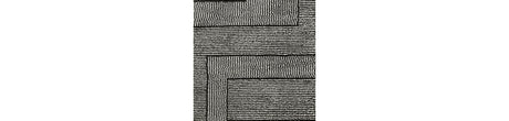 Kurtmen Black/Ivory Medium Rug from Ashley Furniture - Luna Furniture
