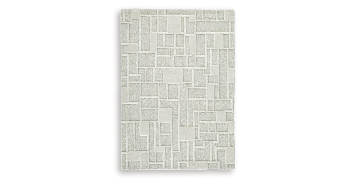 Empriss Ivory Medium Rug from Ashley Furniture - Luna Furniture