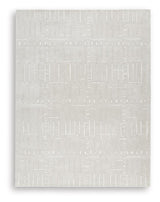 Wolbert Tan/Ivory Large Rug from Ashley - Luna Furniture