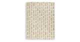 Lisgrove Tan/Brown/White Large Rug from Ashley Furniture - Luna Furniture
