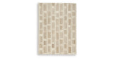 Lisgrove Tan/Brown/White Medium Rug from Ashley Furniture - Luna Furniture