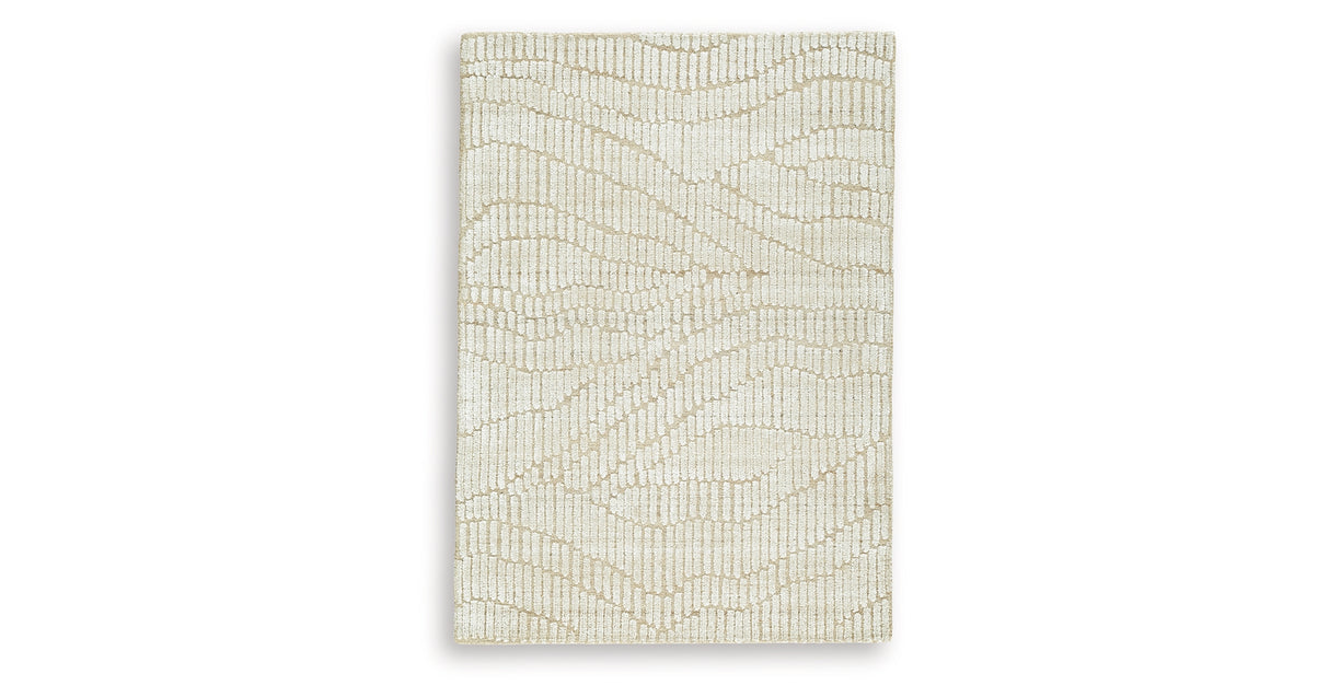 Jaseena Beige/Tan Medium Rug from Ashley Furniture - Luna Furniture