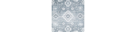 Avanworths Blue/Gray/Ivory Washable Large Rug from Ashley - Luna Furniture