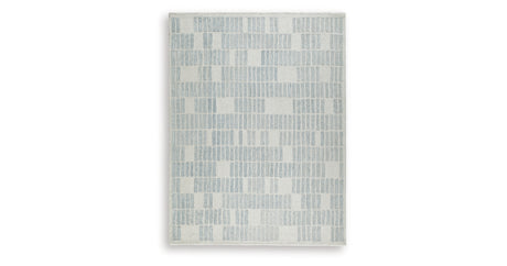 Dylanton Ivory/Blue Large Rug from Ashley - Luna Furniture