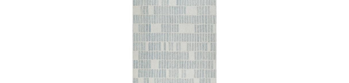 Dylanton Ivory/Blue Large Rug from Ashley Furniture - Luna Furniture