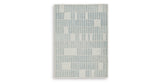 Dylanton Ivory/Blue Medium Rug from Ashley Furniture - Luna Furniture