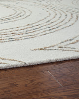 Deenbury Ivory/Green/Brown Large Rug from Ashley Furniture - Luna Furniture