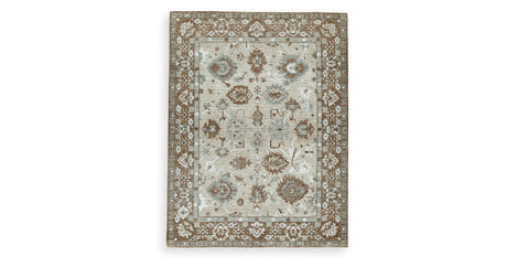 Ainswick Brown/Beige/Gray Memory Foam Large Rug from Ashley - Luna Furniture