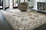 Ainswick Brown/Beige/Gray Memory Foam Large Rug from Ashley - Luna Furniture