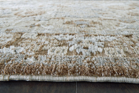 Ainswick Brown/Beige/Gray Memory Foam Medium Rug from Ashley - Luna Furniture