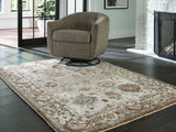 Ainswick Brown/Beige/Gray Memory Foam Medium Rug from Ashley - Luna Furniture