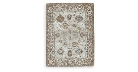 Ainswick Brown/Beige/Gray Memory Foam Medium Rug from Ashley - Luna Furniture