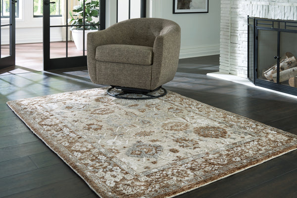 Ainswick Brown/Beige/Gray Memory Foam Medium Rug
