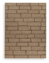 Orest Brown Extra Large Rug from Ashley Furniture - Luna Furniture