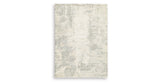 Raif Gray/White/Cream Medium Rug from Ashley Furniture - Luna Furniture