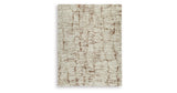 Uduak Cream/Tan/Rust Large Rug from Ashley - Luna Furniture