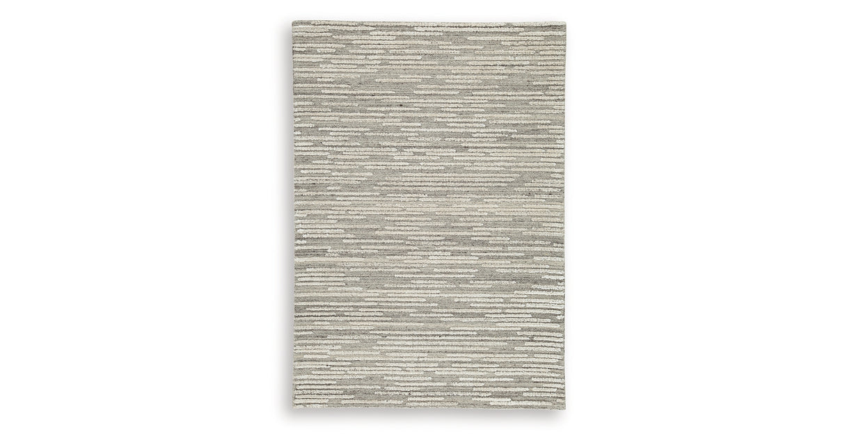 Eljory Gray Medium Rug from Ashley - Luna Furniture