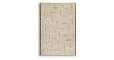 Clayman Beige/Brown Medium Rug from Ashley Furniture - Luna Furniture