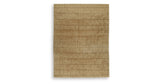 Luzmont Golden Brown Extra Large Rug from Ashley - Luna Furniture