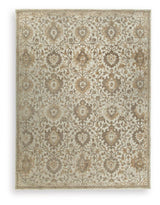 Sableridge Ivory/Taupe/Camel Extra Large Rug from Ashley Furniture - Luna Furniture