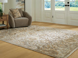 Sableridge Ivory/Taupe/Camel Large Rug from Ashley - Luna Furniture