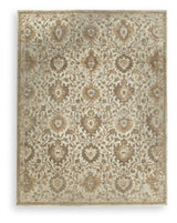 Sableridge Ivory/Taupe/Camel Large Rug from Ashley - Luna Furniture