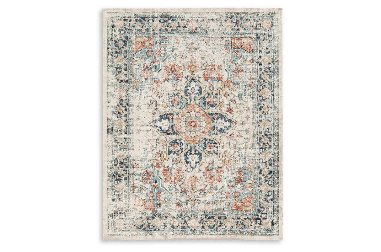 Jarrpage Multi 5' x 7' Rug from Ashley - Luna Furniture