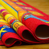 Abbey Red Area Rug from Furniture of America - Luna Furniture
