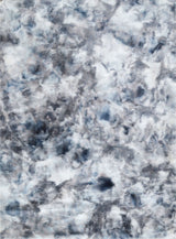 Famalica Tie-Dye Gray Area Rug from Furniture of America - Luna Furniture