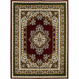 Shinta Burgundy Area Rug from Furniture of America - Luna Furniture