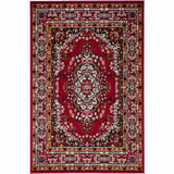 Shinta Red Area Rug from Furniture of America - Luna Furniture