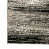 Sivas Gray/Black Area Rug Small from Furniture of America - Luna Furniture