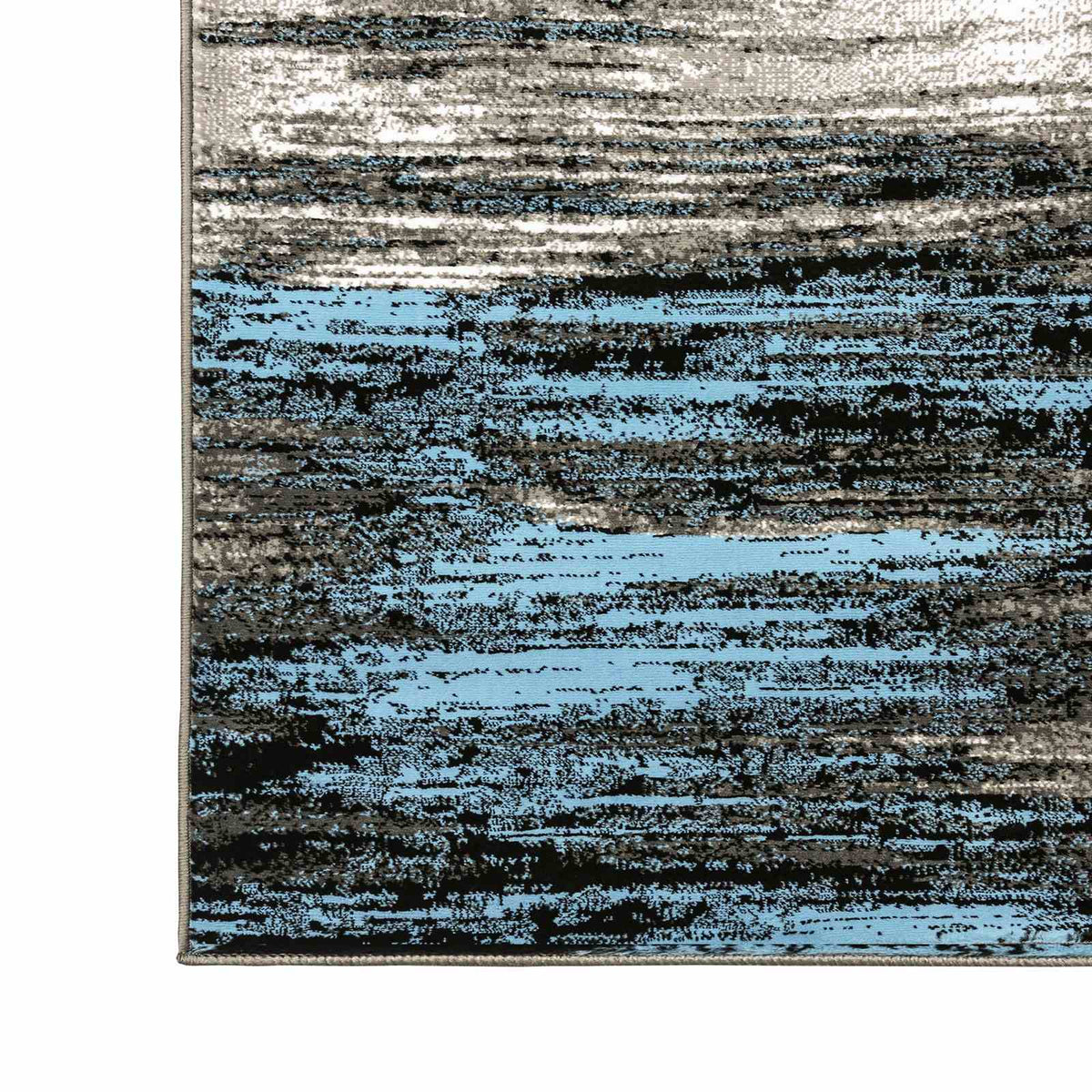 Sivas Gray/Blue Area Rug Small from Furniture of America - Luna Furniture