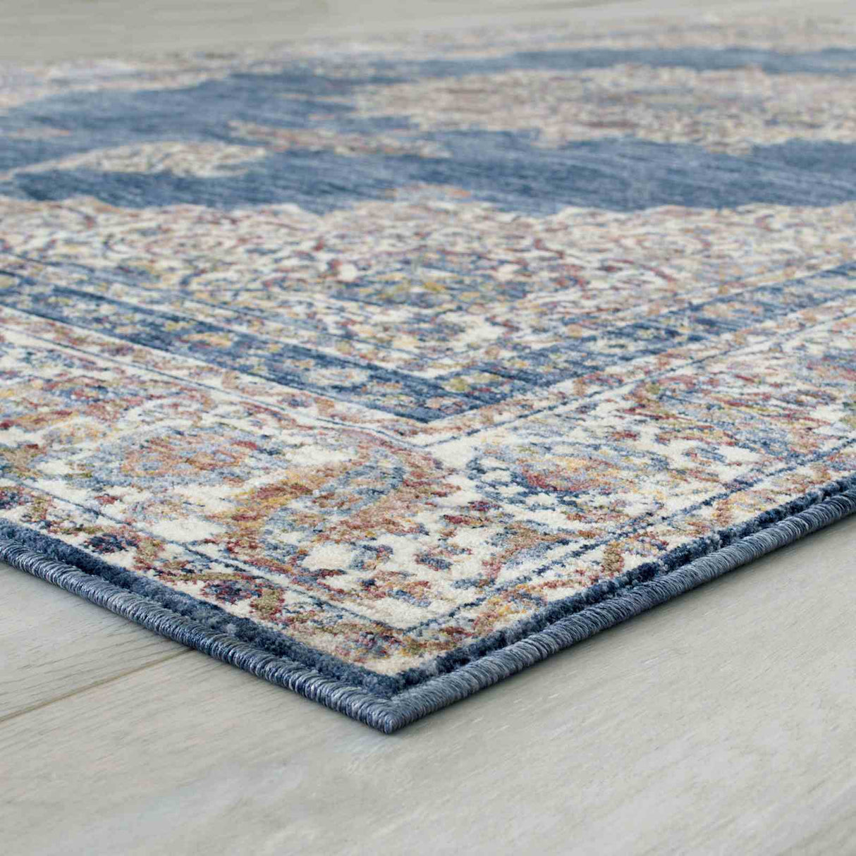 Payas Blue/Multi Area Rug from Furniture of America - Luna Furniture