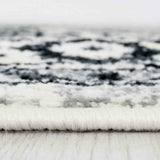 Serang Gray/Black Area Rug from Furniture of America - Luna Furniture