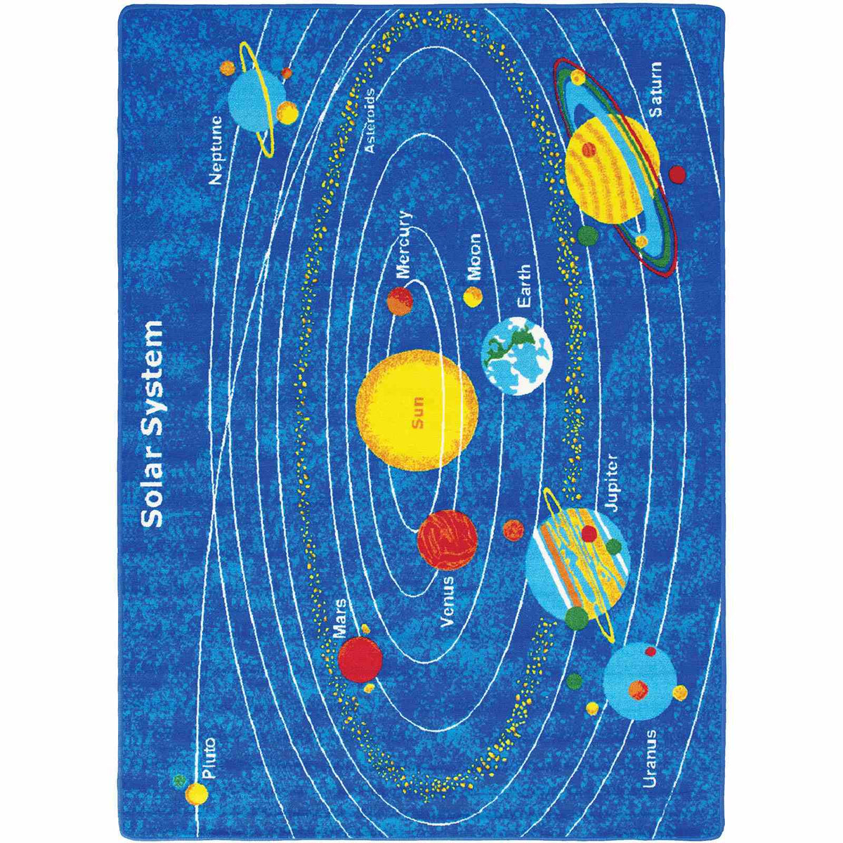 Abbey Solar System Area Rug from Furniture of America - Luna Furniture